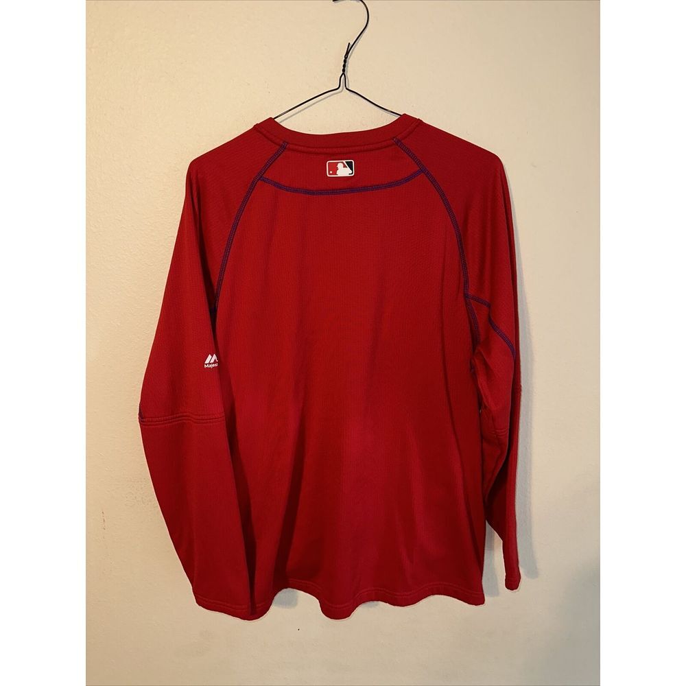 Majestic Washington Nationals Warm-up Jersey Size Medium 24x29‎ - Picture 4 of 4